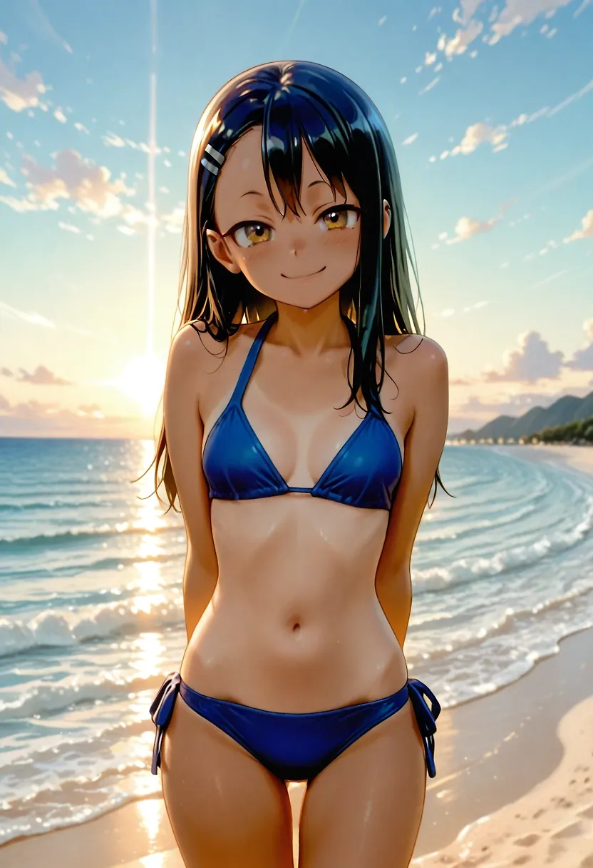 Nagatoro Hayase, on the beach