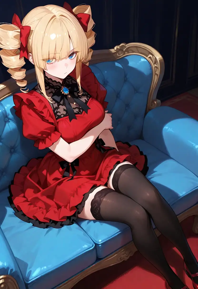 AI art "More Noble girl footjob"