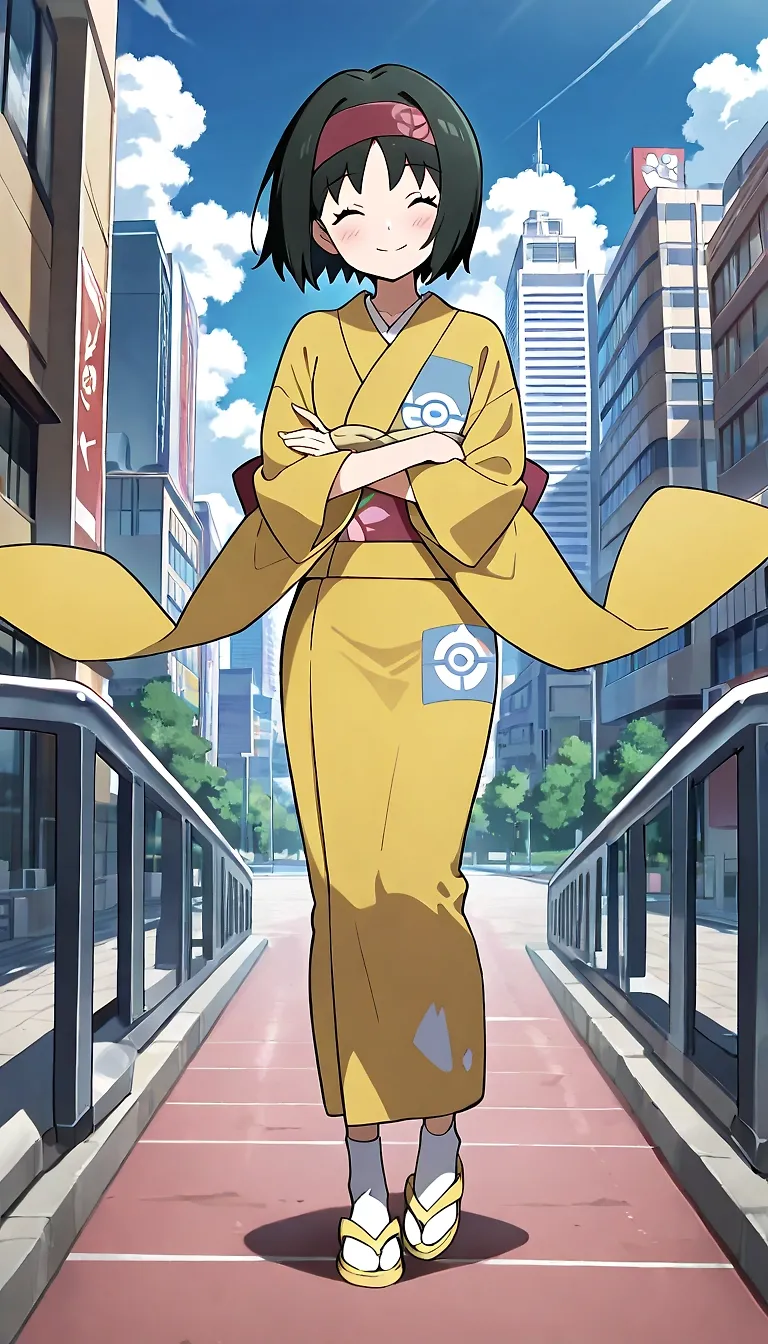 Gym Leader Erika Gets The Old Man to Stop Looking into her Gym