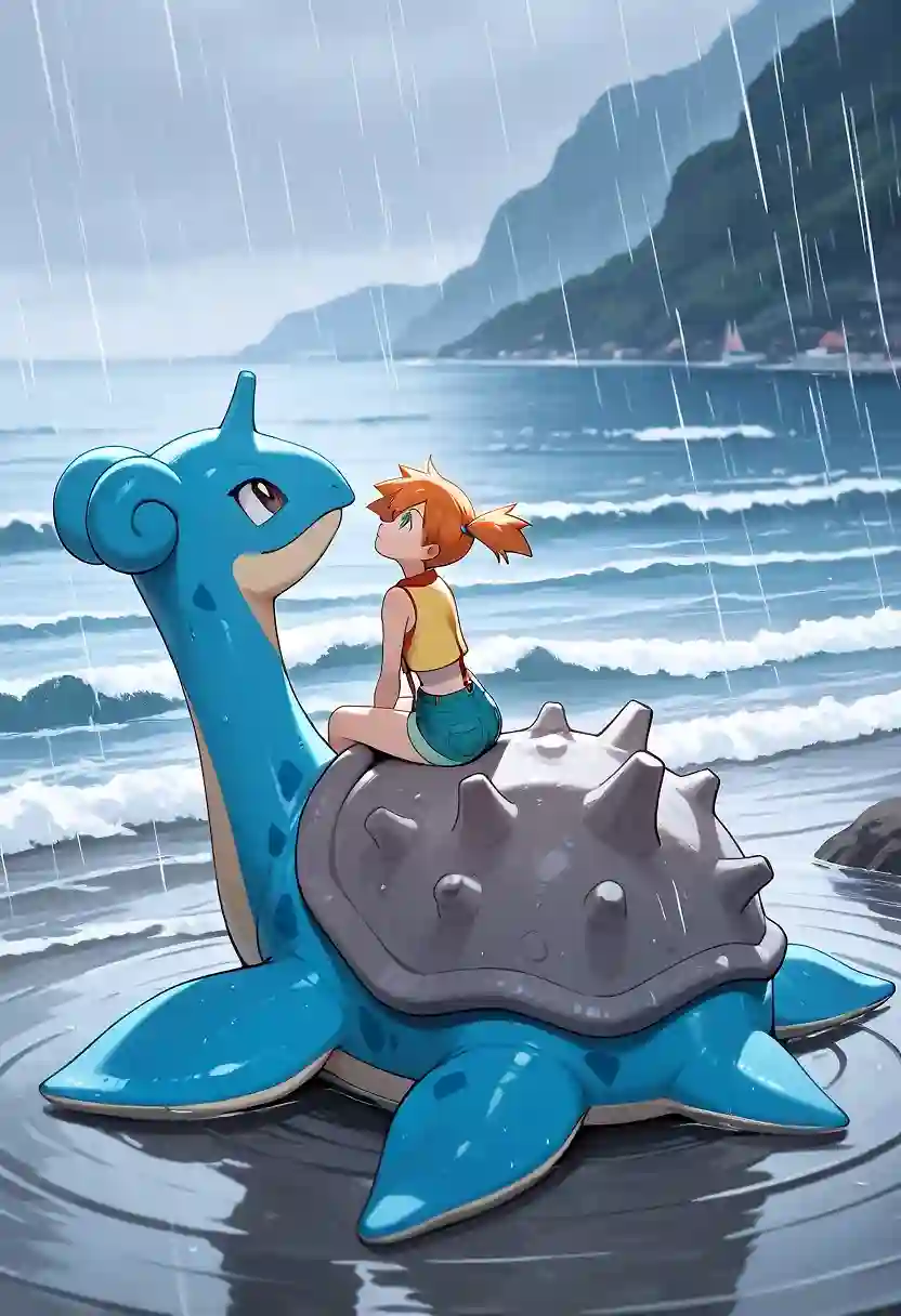 AI art "In The Rain"