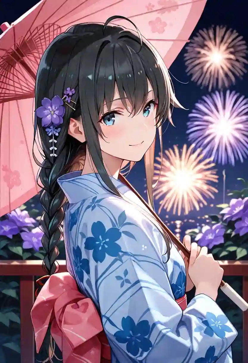 AI art 'Yukinoshita Yukino'