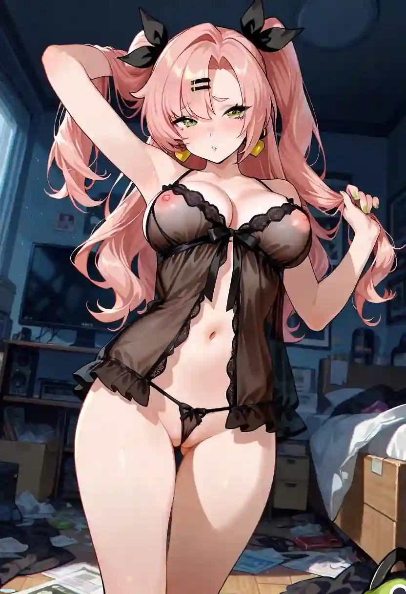 AI art "Ready for bed? Part 10, I think"