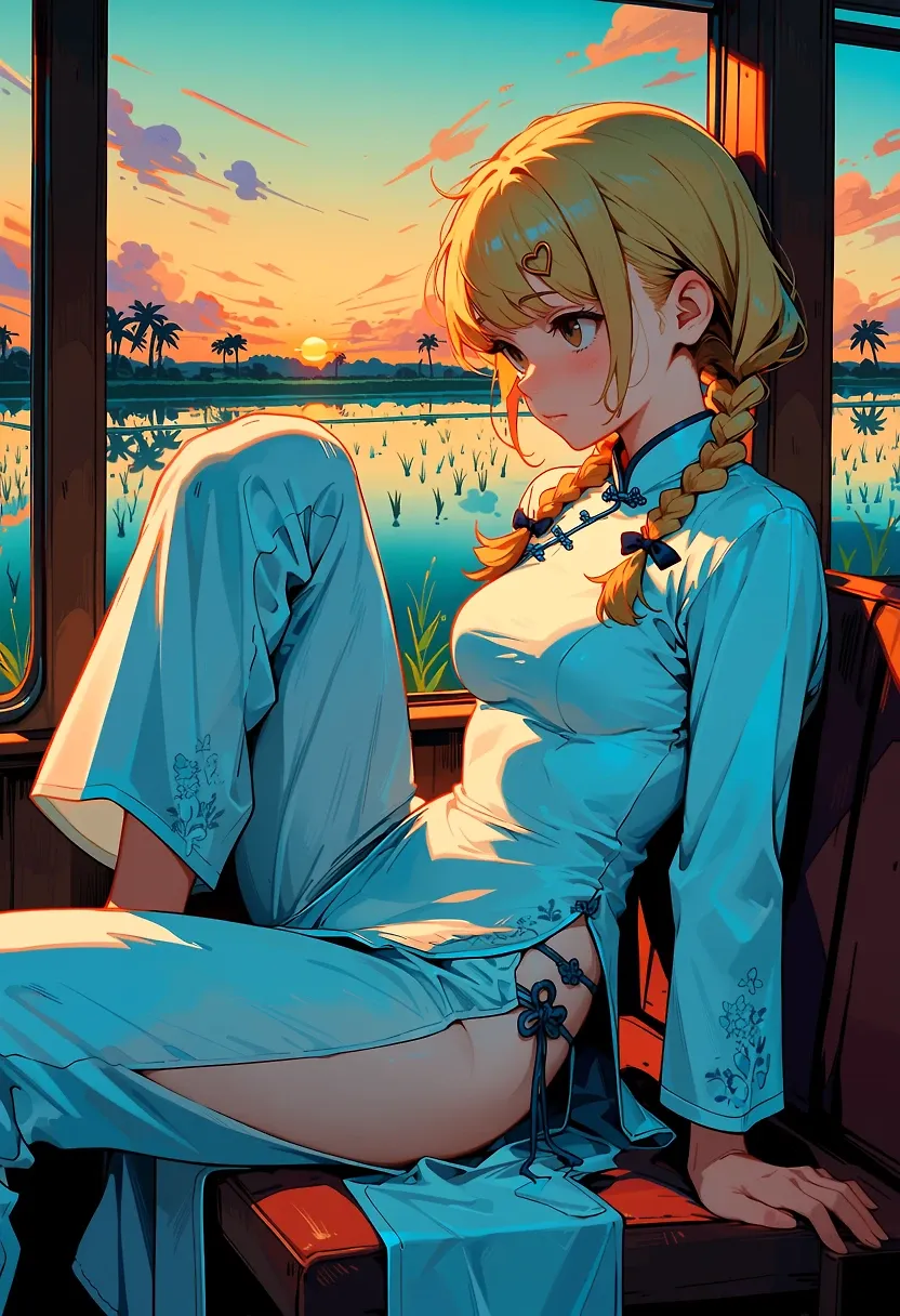 AI art "Kotone, photographed in Saigon, 1969" with user description "ich lasse meine Truppen in ihre Fotze einmarschieren – Operation Sperma-Sturm."