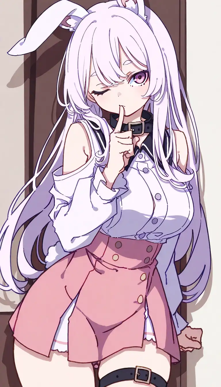 AI art 'Hina-chan is here~'