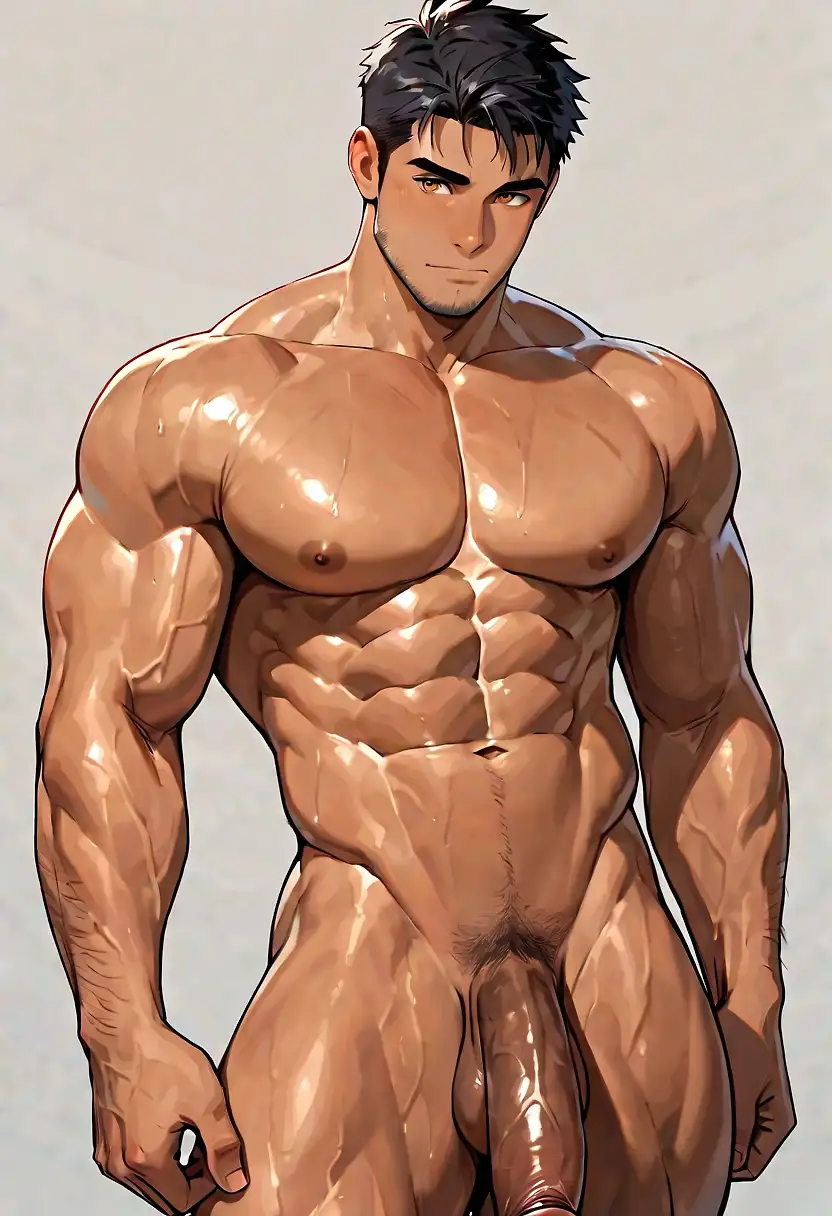 AI art "Hunkaliscious"