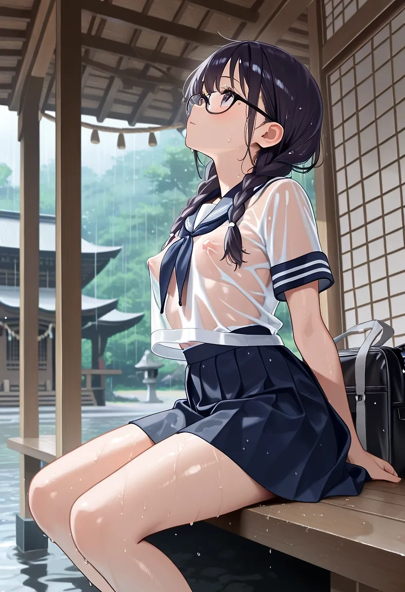 雨宿り
