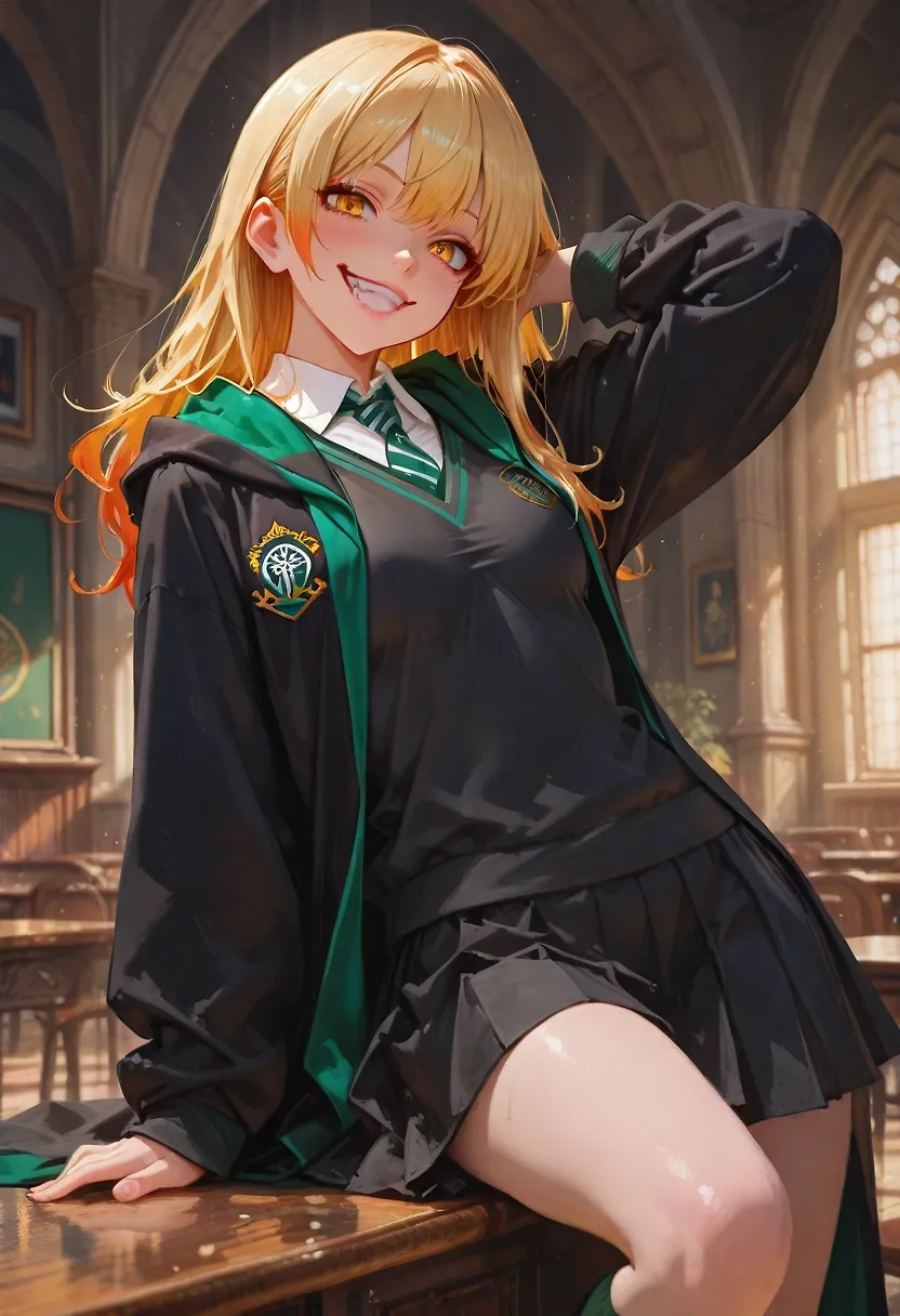 You belong to slytherin