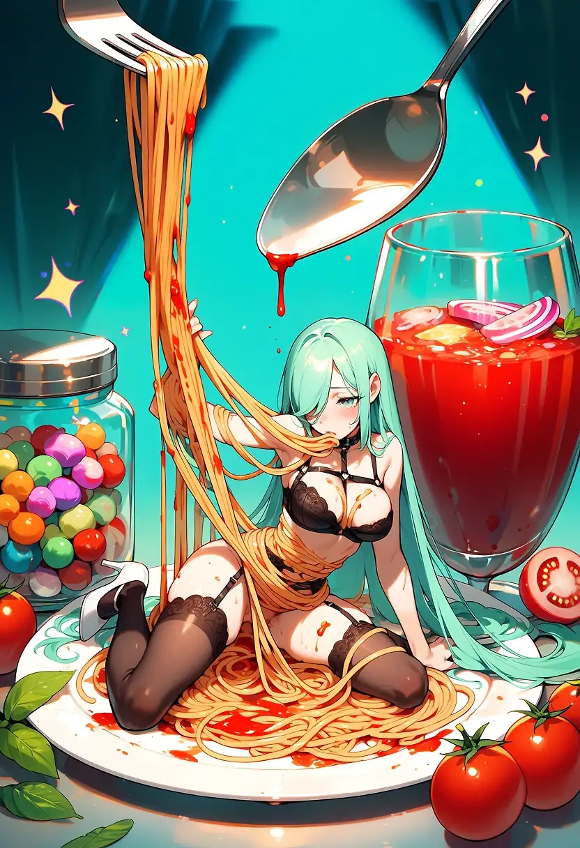 AI art 'Dinner time'