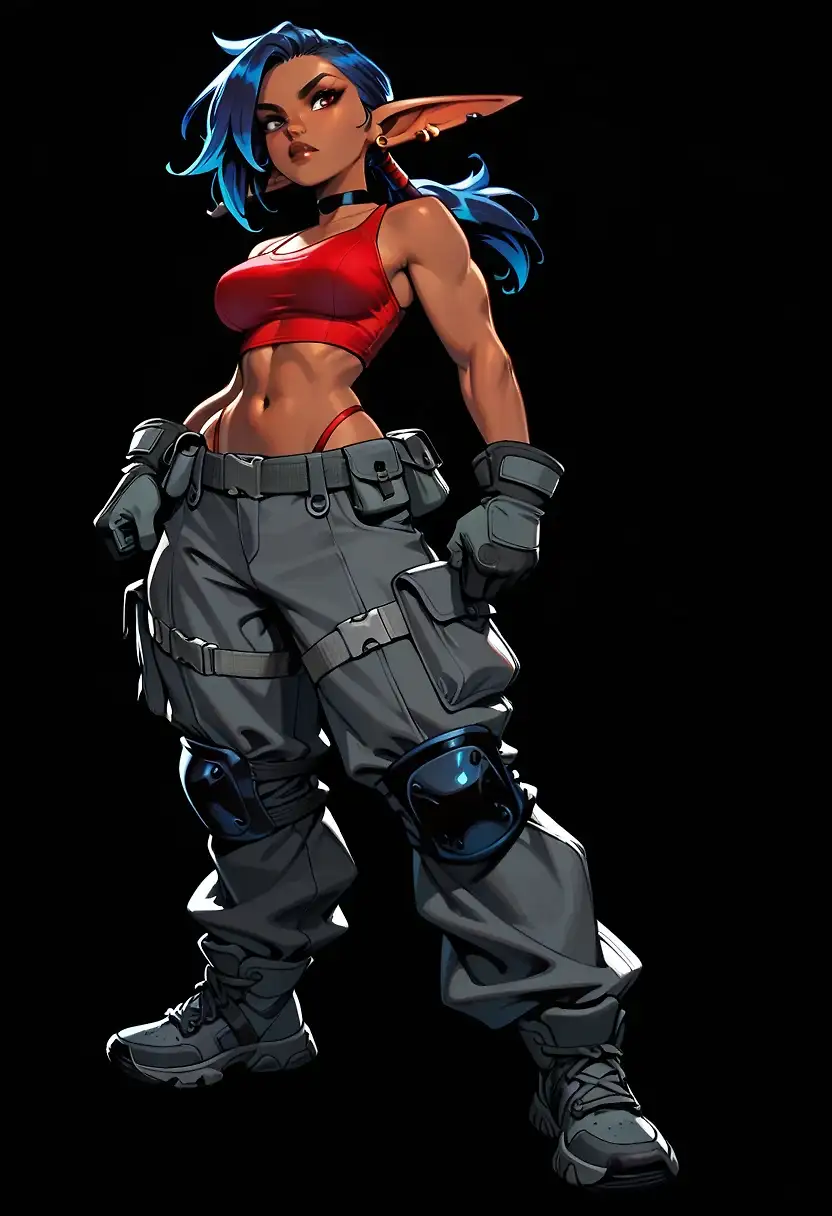 AI art "taryn from jax and daxter"