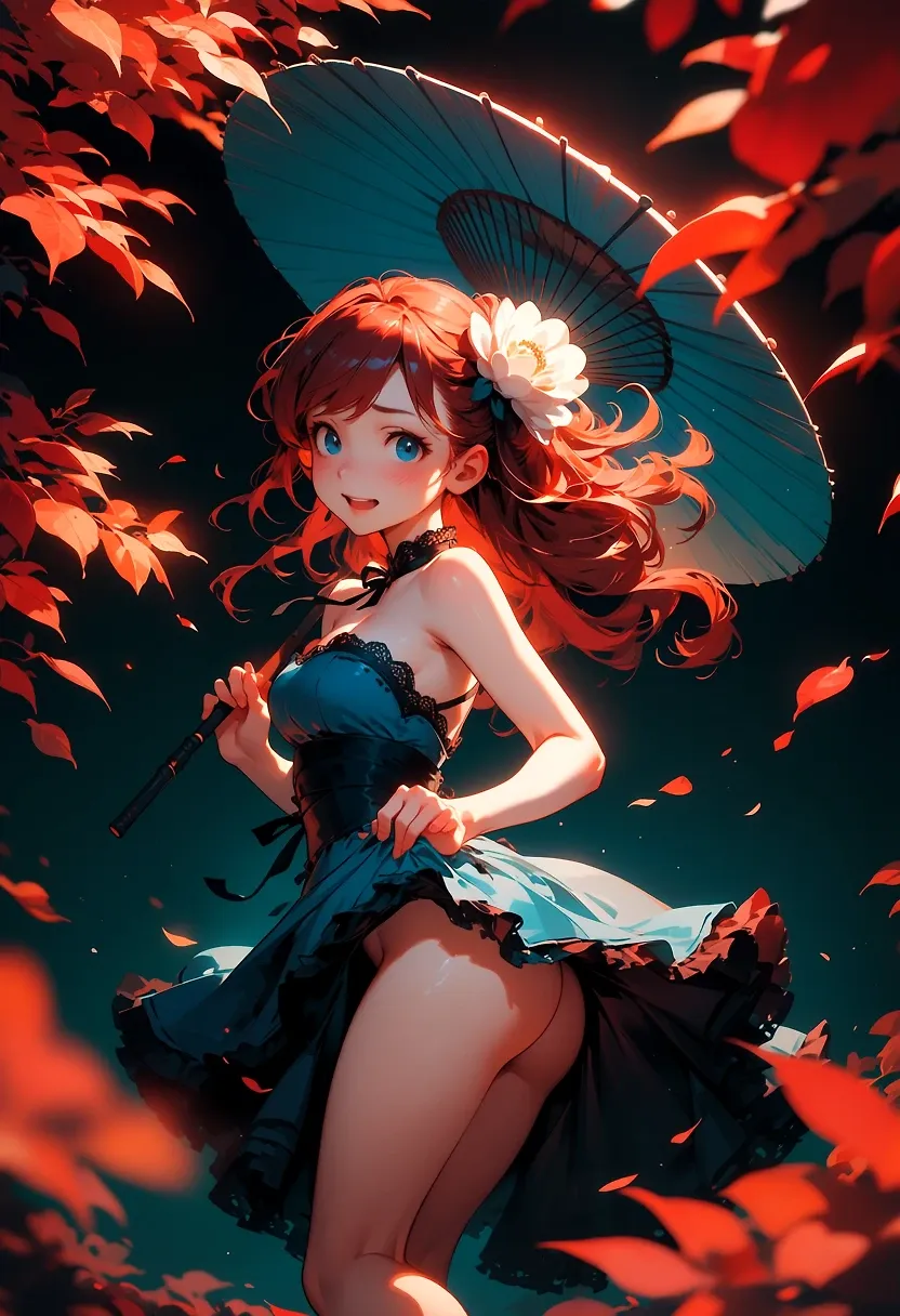 Red M autumn
