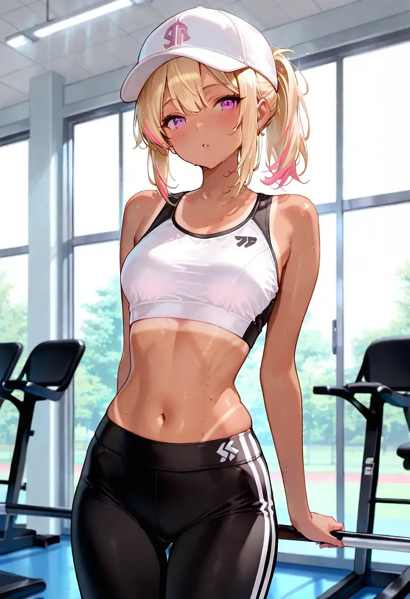 AI art 'Gym Girl'