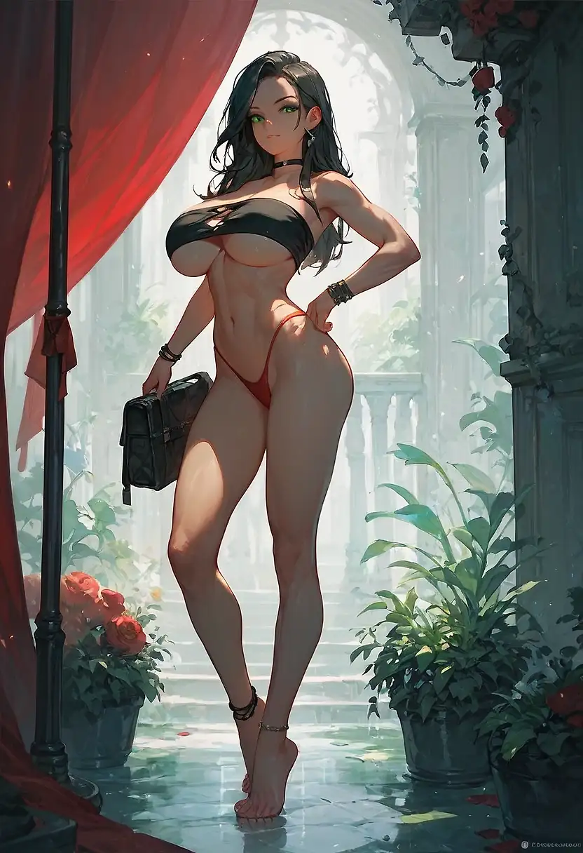 AI art "Carmen has a purse 👜"