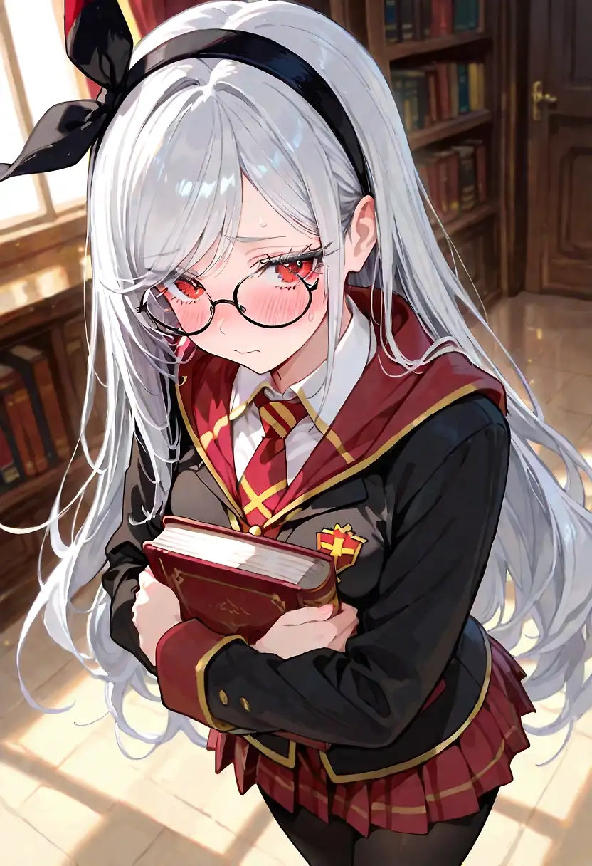 AI art "So... Hogwarts, huh?"