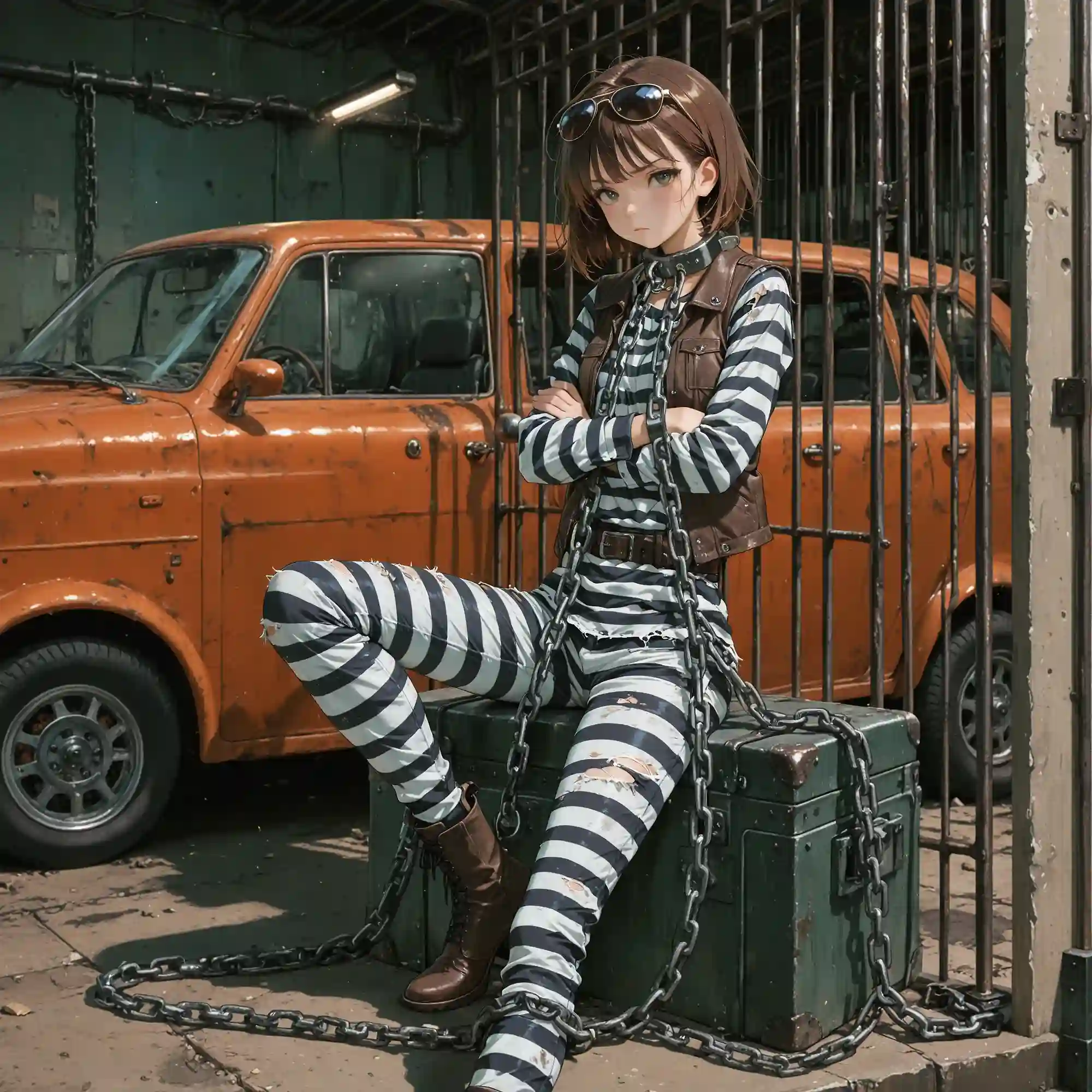 AI art "In prison_#9"