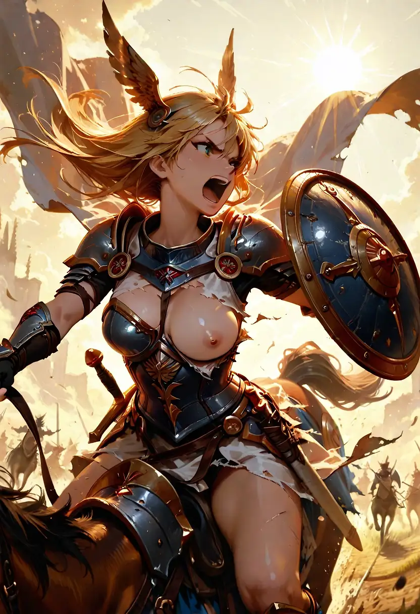 AI art "Valkyrie"