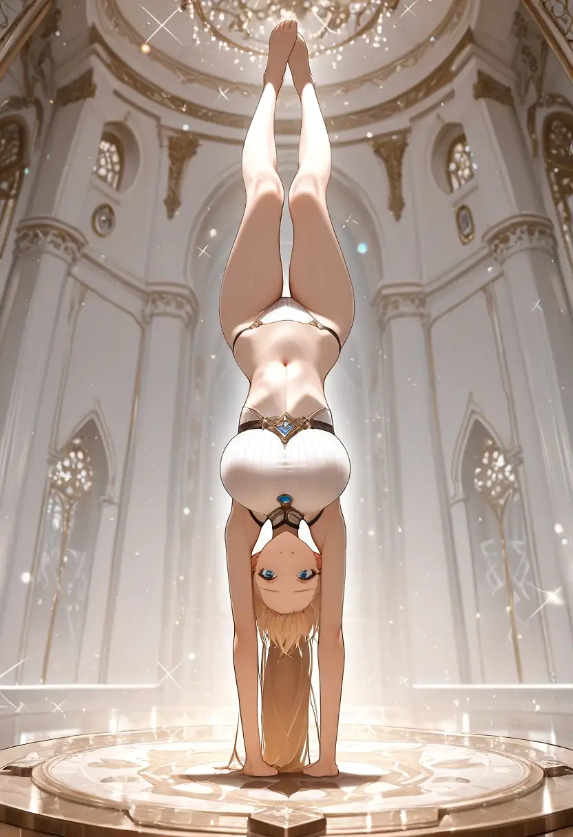 AI art "Sparkles and castles"