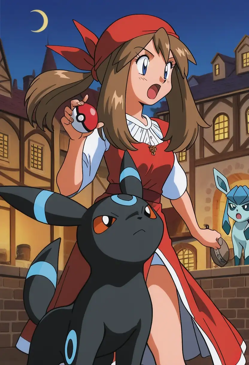 AI art "Trainer May Challenges You!"