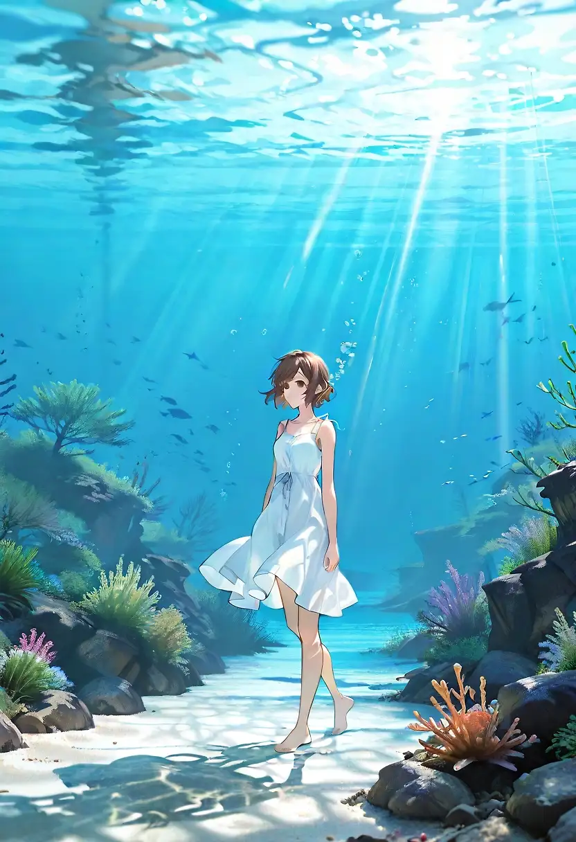 AI art 'Underwater dream'