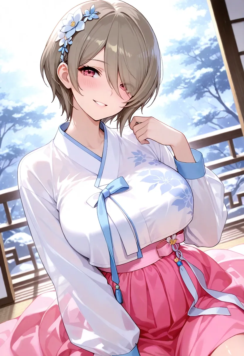 Rita heard you like hanbok