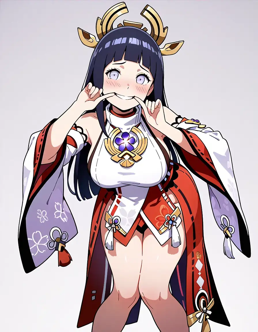 AI art 'Hinata looks pretty good in this, that black dude also agrees'