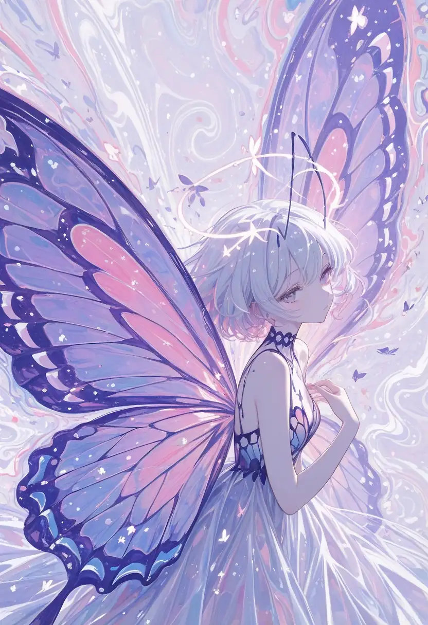 AI art "Butterfly"