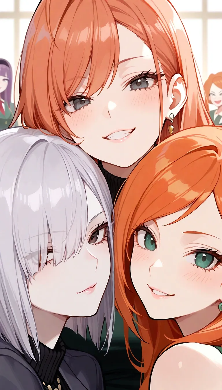 AI art "Perfect threesome"