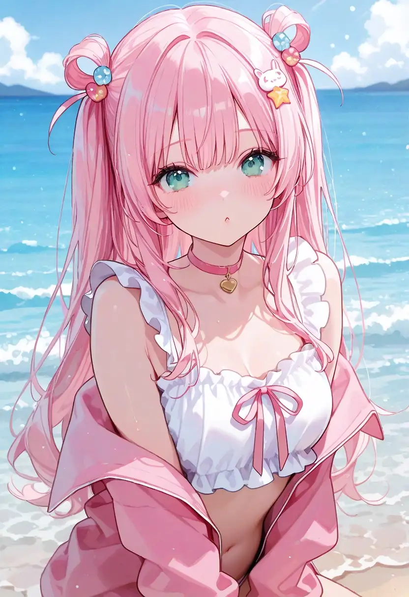 AI art "(≧ω≦。)"