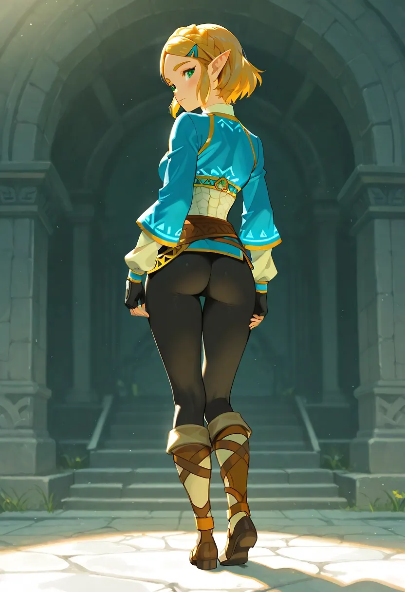 Zelda, Fun in forest