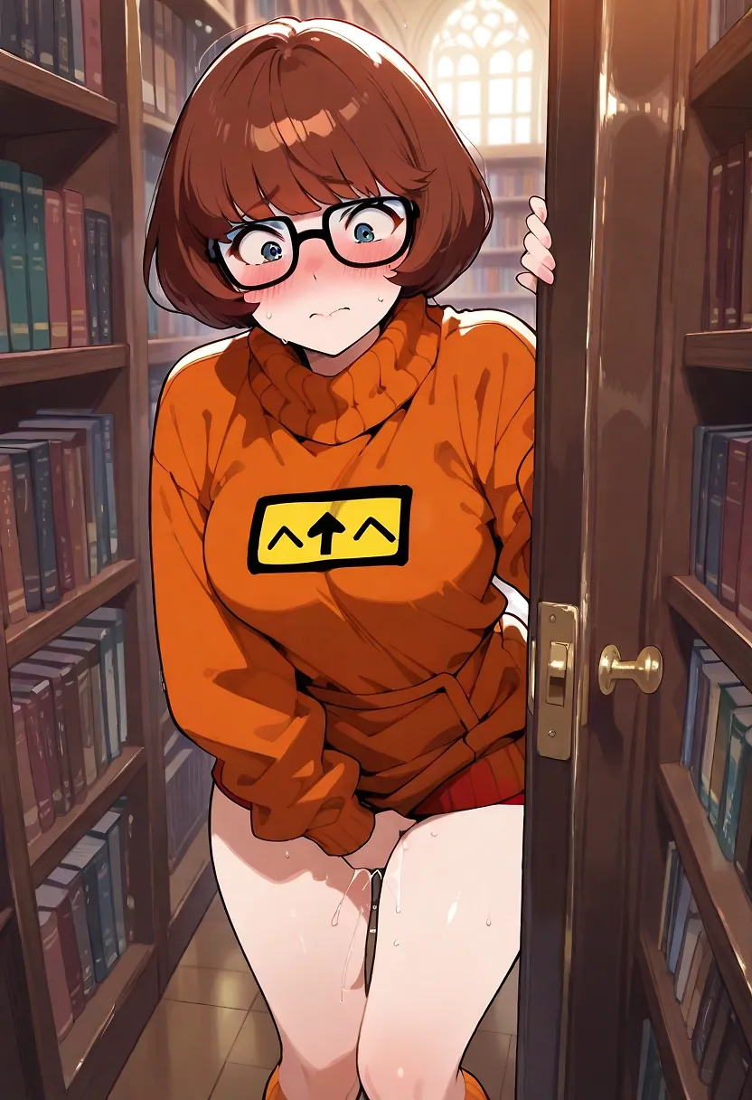 Velma gets caught in the library (part 1)