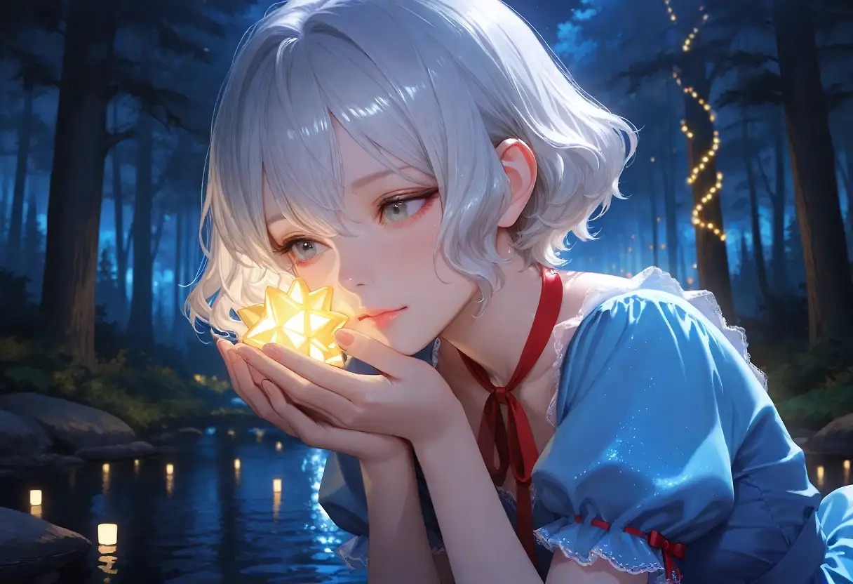 AI art "Many lights"