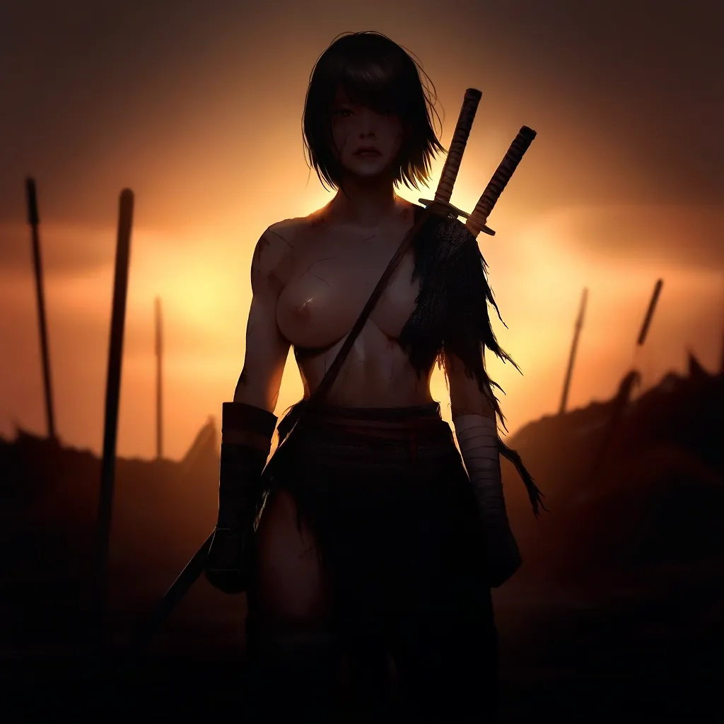 Just before the battle...