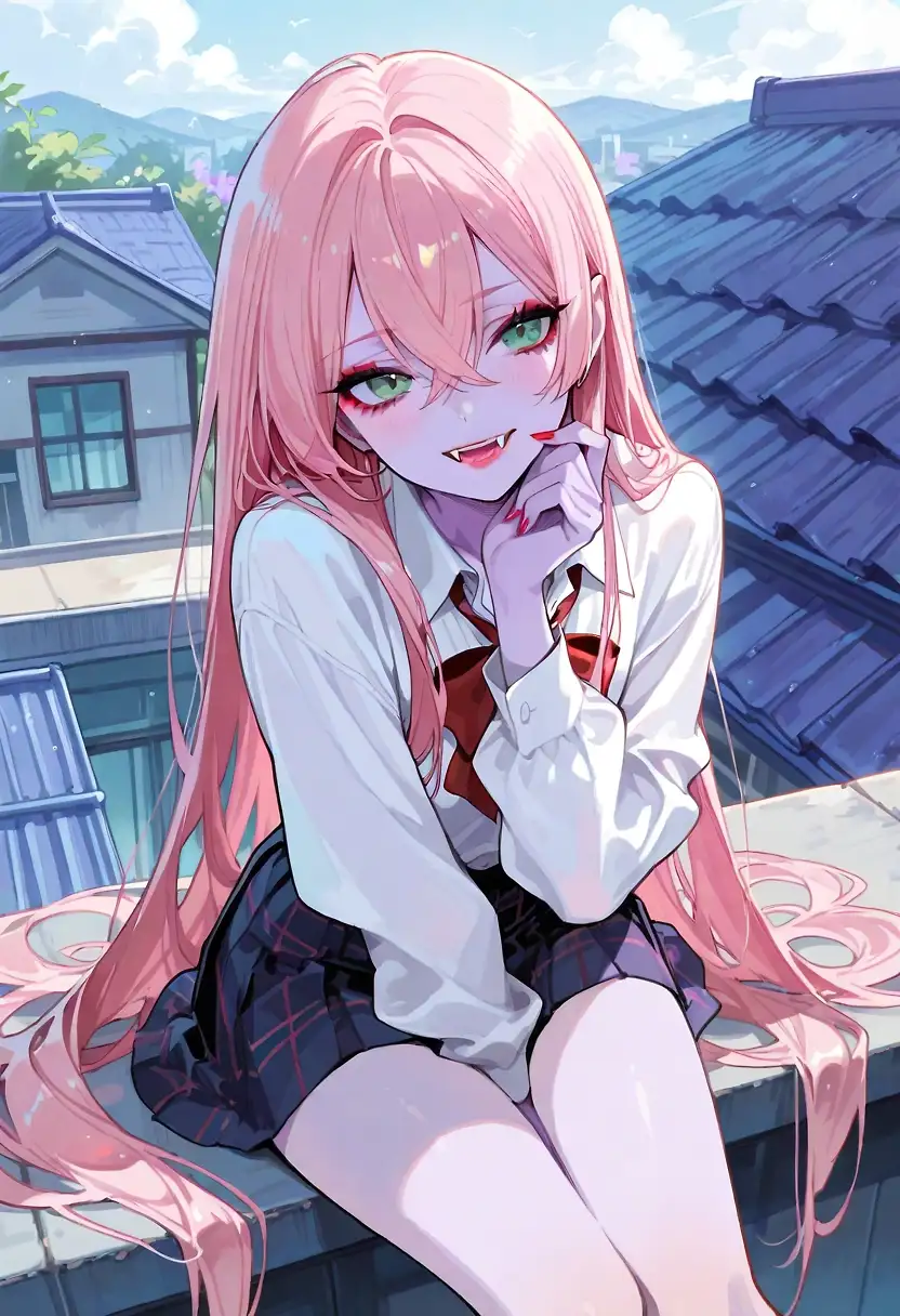 AI art '"Free Time" U.N.A. Chapter 3, Part 1'