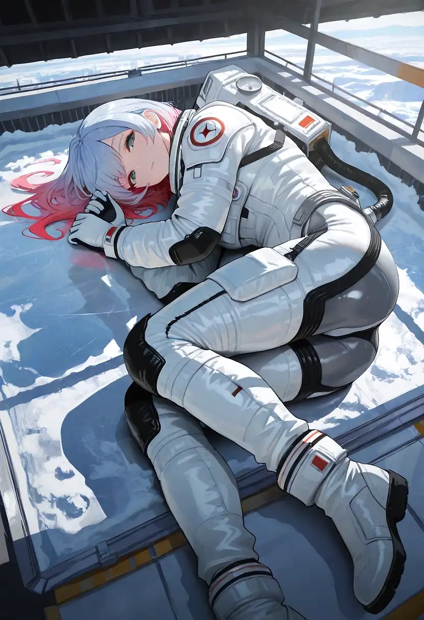 AI art "Lost in space"