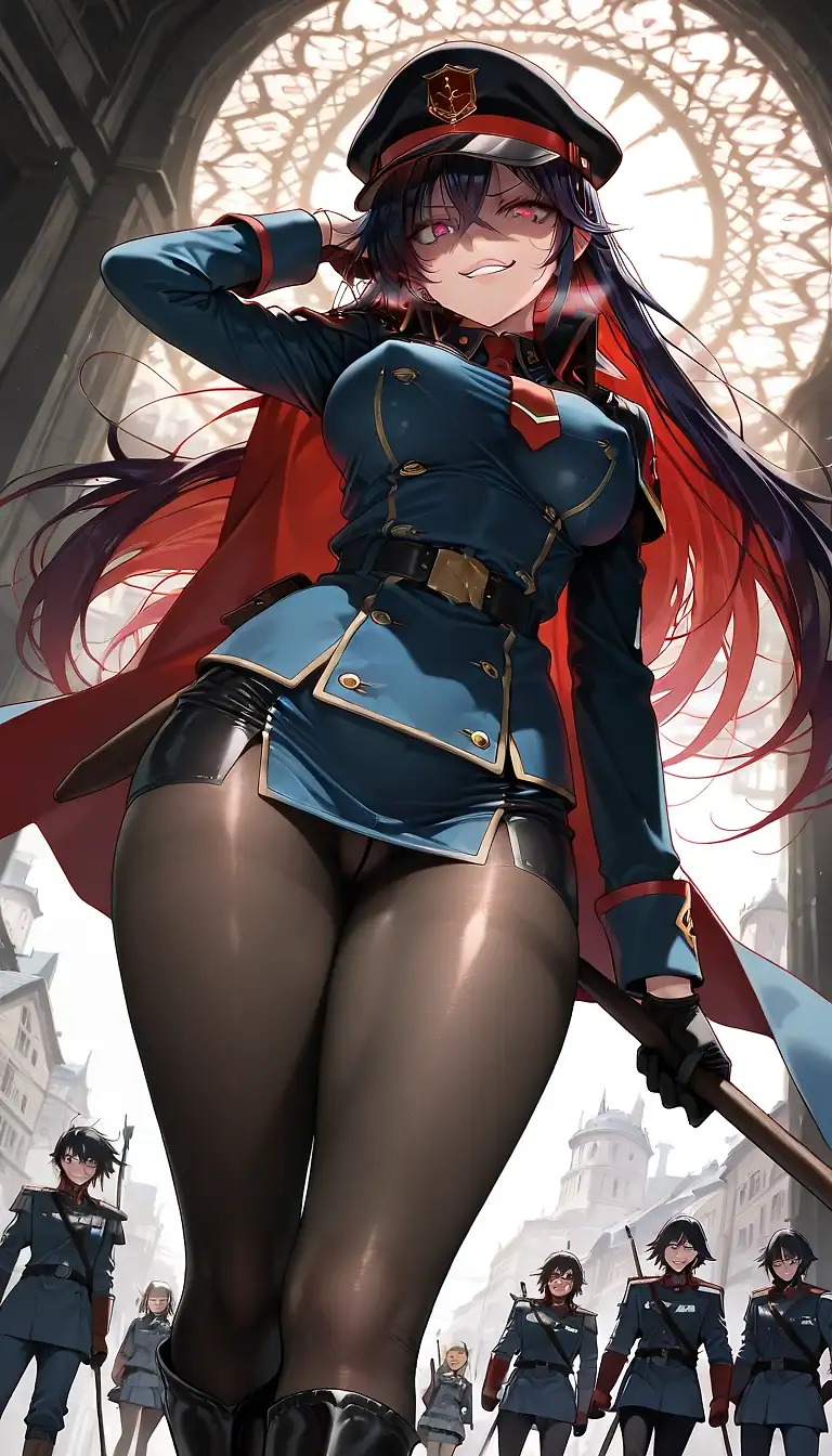 AI art 'Dominant soldier'