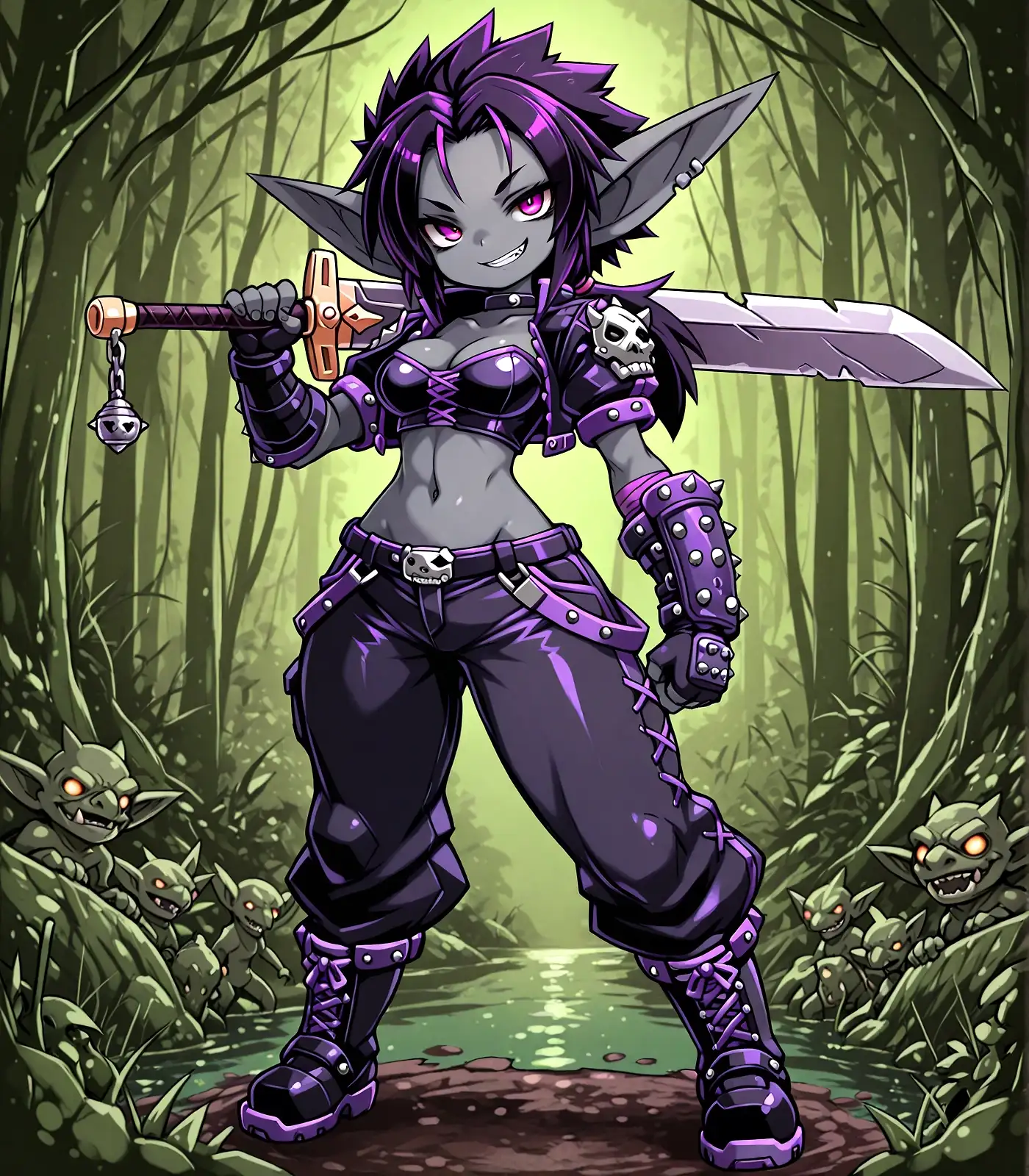 AI art "Badass Goblin Babes Mk.2"