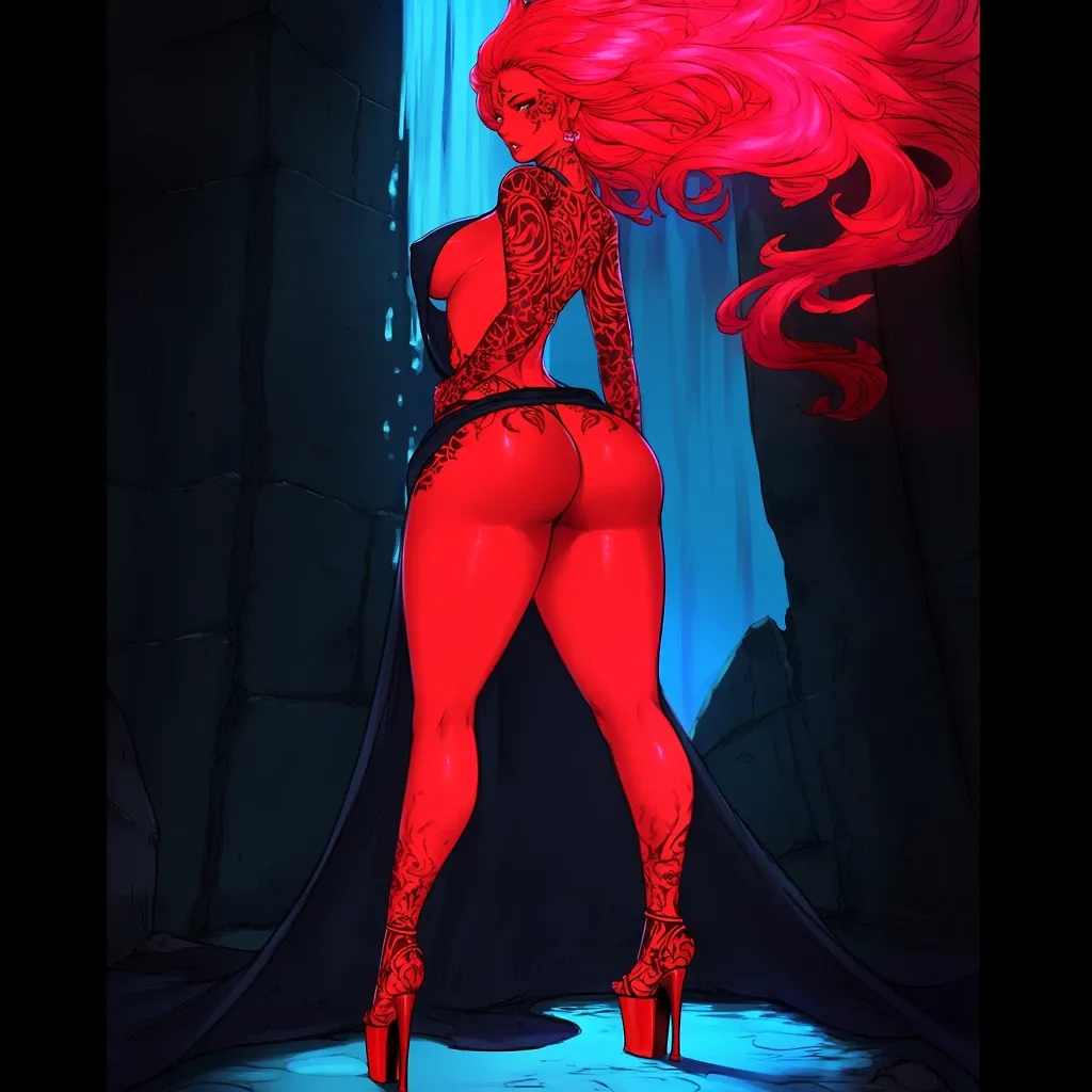 Aesthetic Fire Goddess