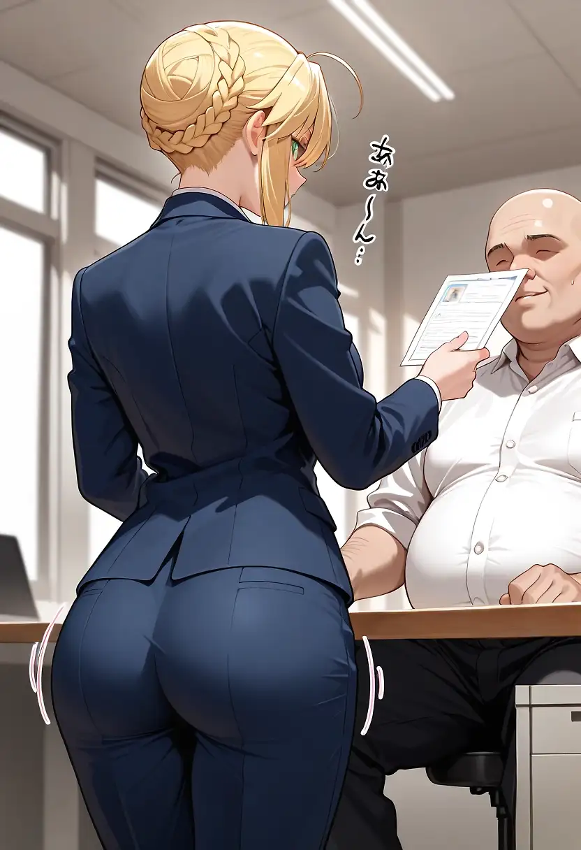 AI art "More office love"