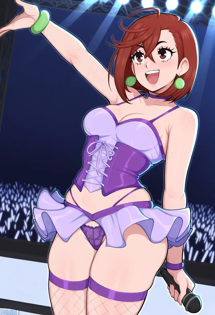 AI art 'Idol momo'