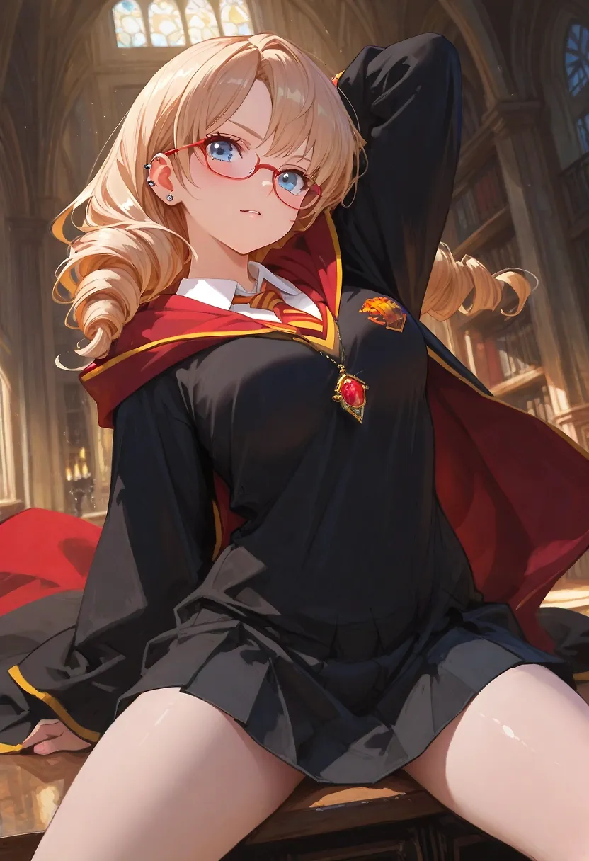 She is a gryffindor