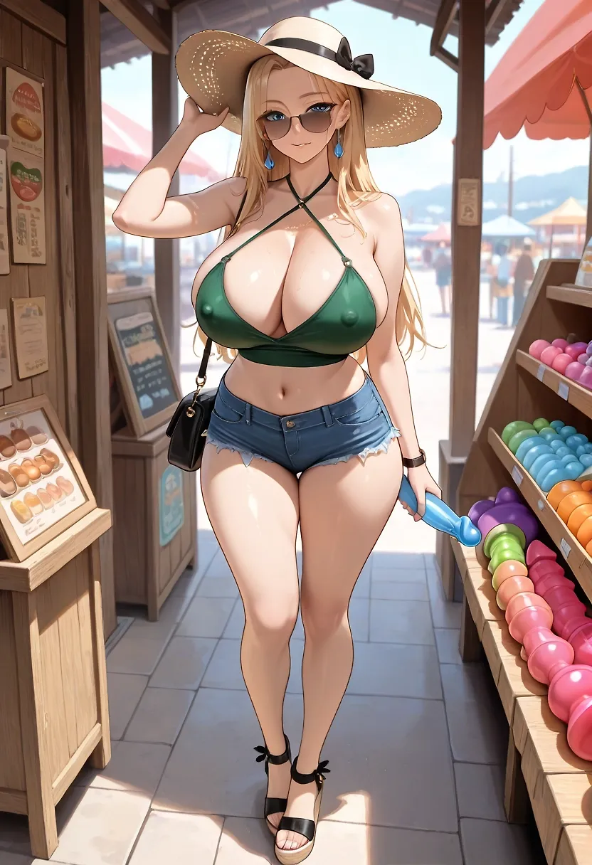 Shopping at the Weekend Market