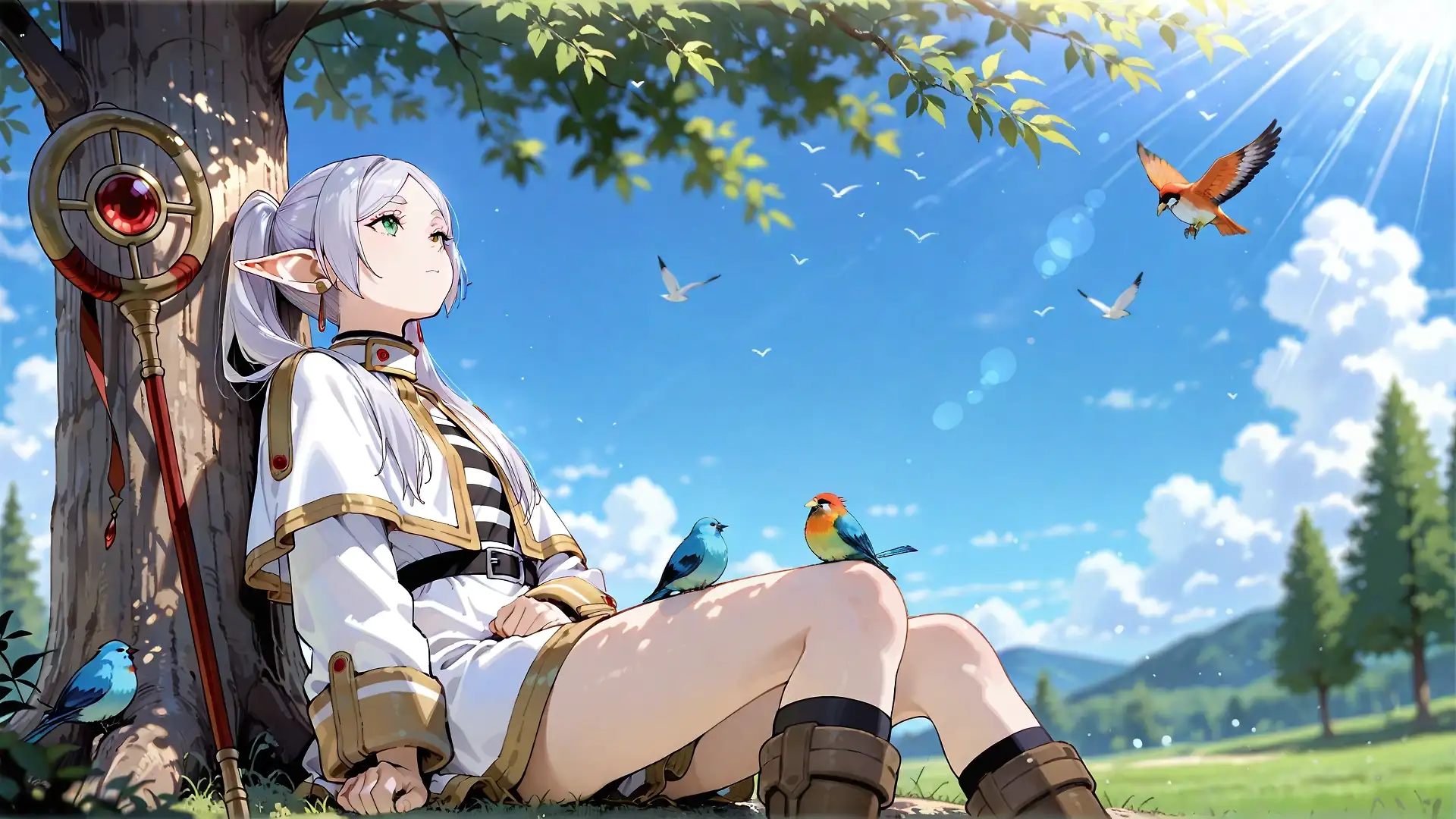 AI art 'Some wallpaper if you want.'
