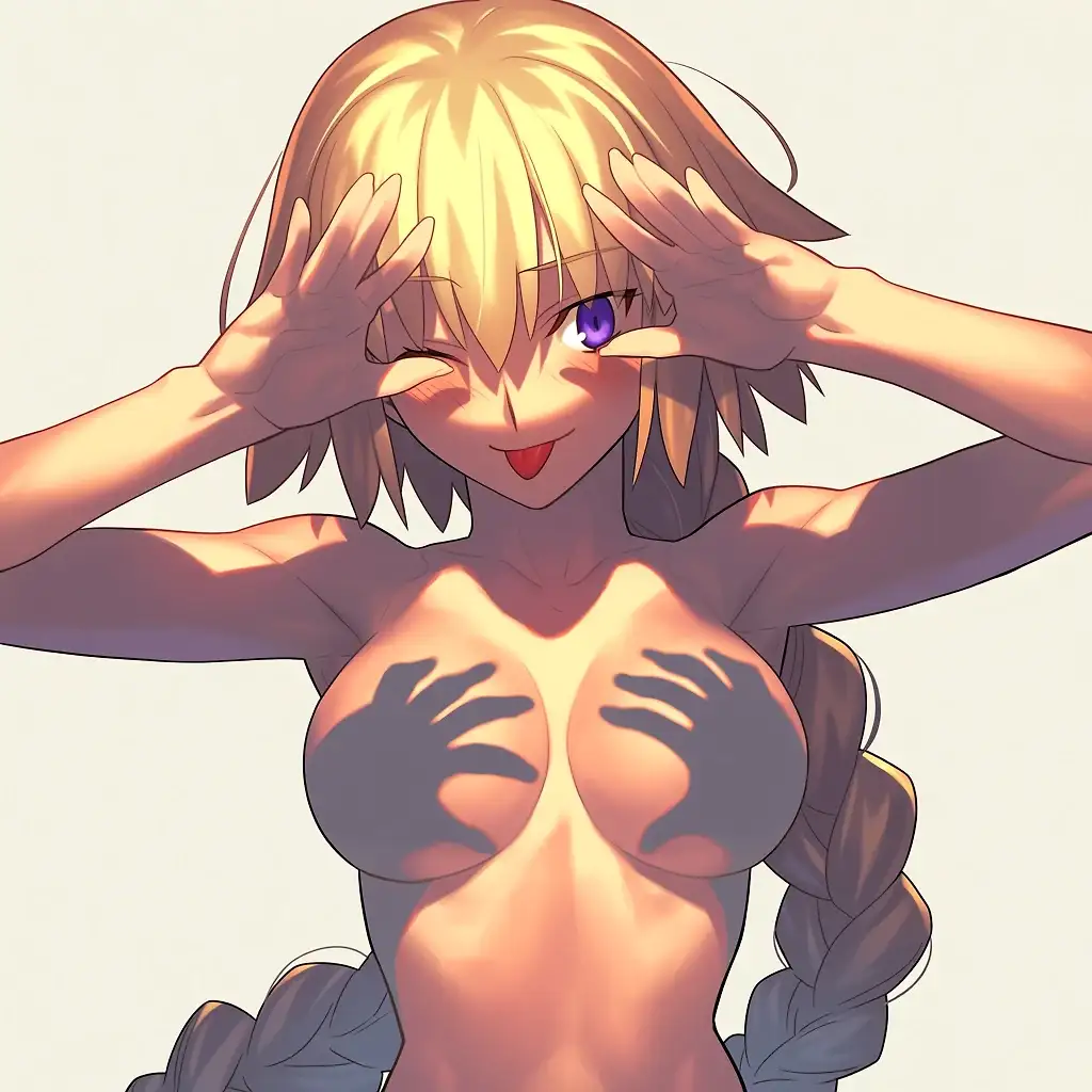 AI art 'Jeanne d'Arc'