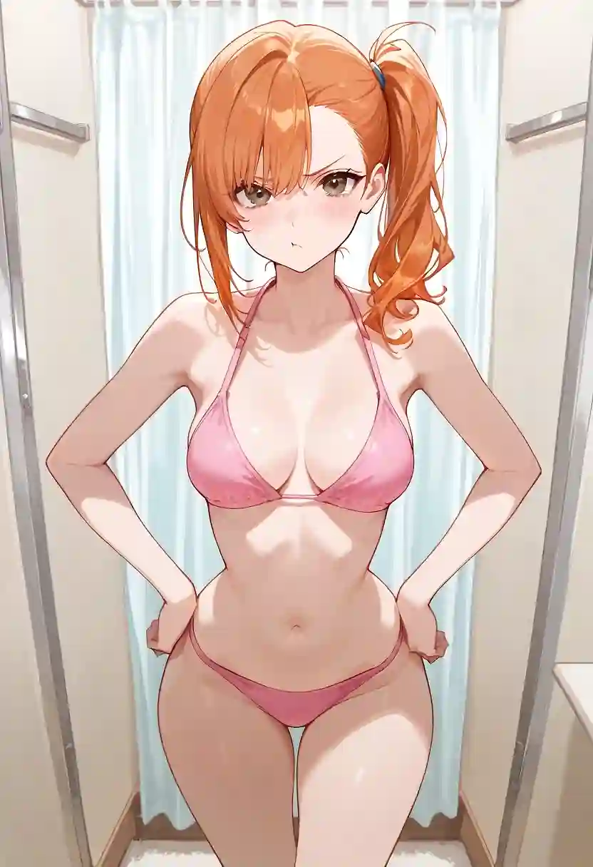 AI art 'Fitting room session'