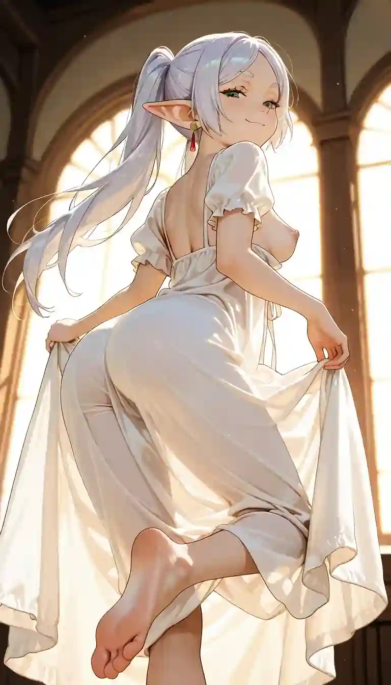 AI art "A night with Frieren"