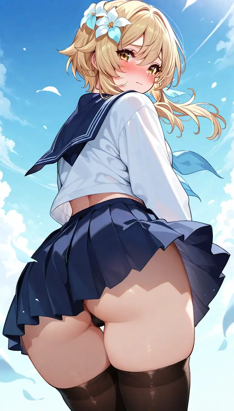 AI art "It was just the wind"