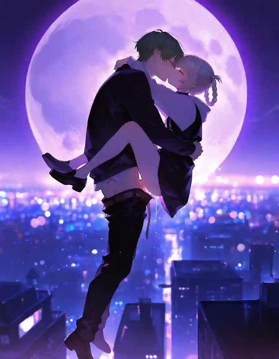 AI art "Nazuna Nanakusa: Call of the night."