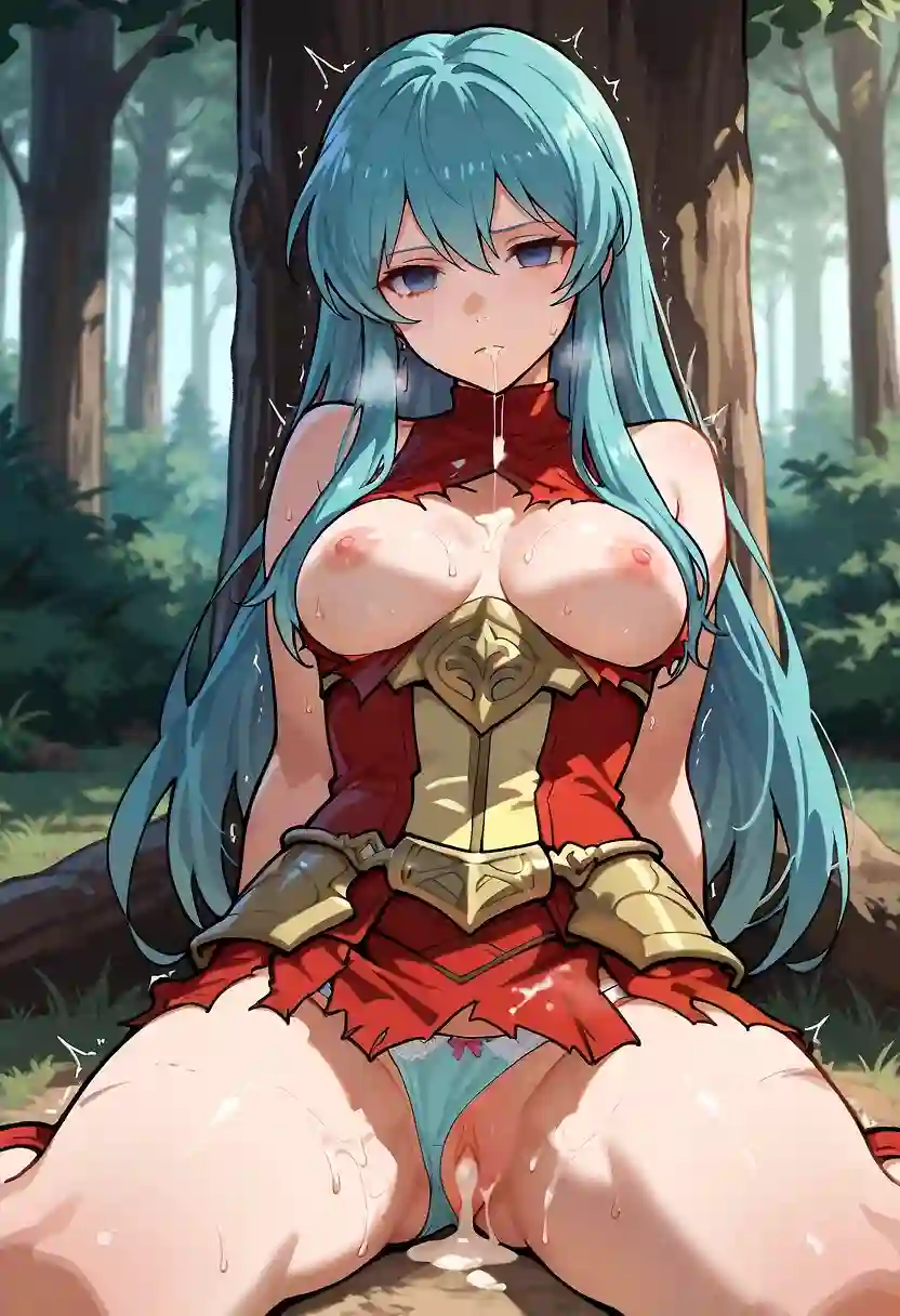 AI art "Eirika defeated post sex"
