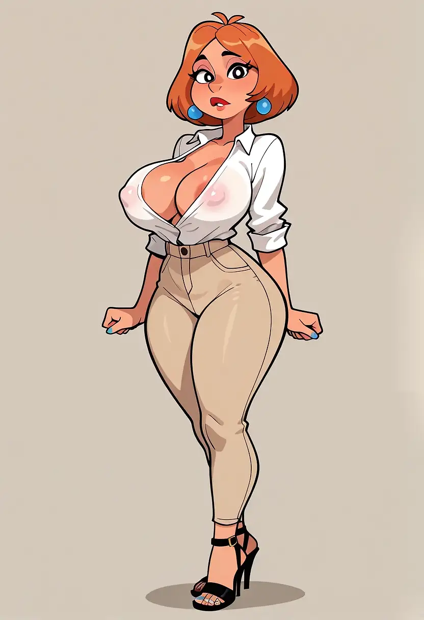 AI art 'Lois Griffin' with user description 'Testing out Lois in multiple cosplays'