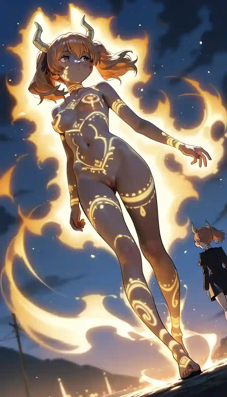 AI art 'Line (sousou no frieren)'