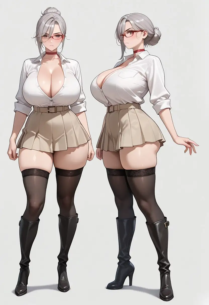 AI art 'Shiraki Meiko - testing'